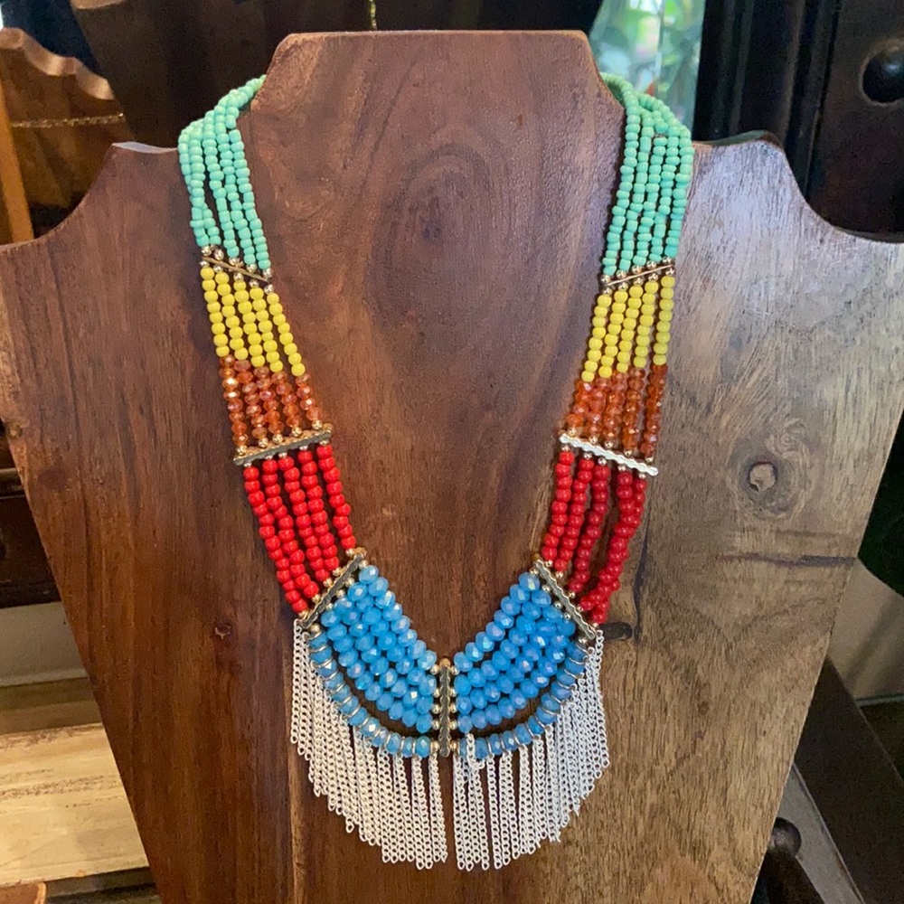 Fun, festive necklace.